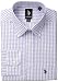 U.S. Polo Assn. Men's White Ground Purple Check
