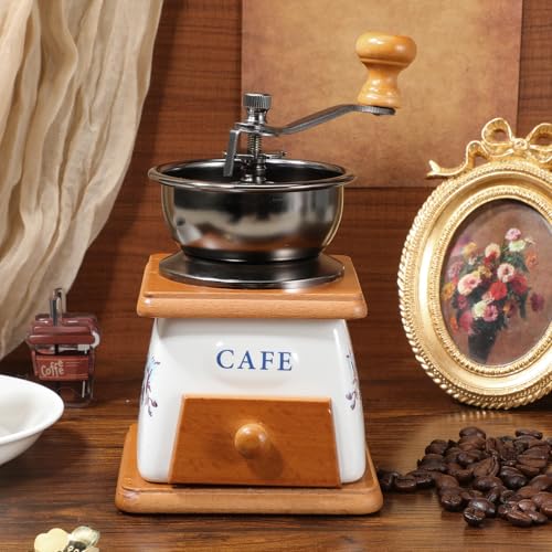 Mouture à café manuelle avec base anti-dérapante vintage