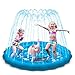 Produktbild KOROSTRO Splash Pad, Spielzeug Sprinkler Play Matte, 170cm Sommer Garten Wasserspielzeug für Outdoor Familie Aktivitäten, Baby, Kinder, Strand, Party, Hund und Haustiere