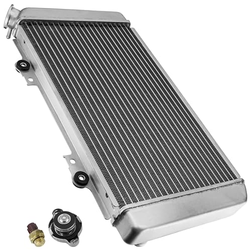 Caltric Radiator Compatible with Yamaha Grizzly 660 Yfm660F Hunter Yfm-660F 2002 2005 2007 2008 / 5KM-12461-00-00