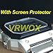 VRWOX [5-Pcs] TPU Screen Protector For AE-1200/AE-1300 Watch, Full Coverage Screen Protector for AE-1200/AE1200WH-1A/AE1200WHD-1A Watch HD Clear Anti-Bubble and Anti-Scratch