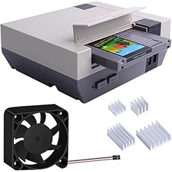 Ventilador Nespi Case GeeekPi Raspberry Pi 4 Case - Funda para Raspberry Pi 4 con cierre seguro, restablecimiento seguro, ventilador de refrigeración Raspberry Pi 4 y disipadores de calor Raspberry Pi para Raspberry Pi 4 B