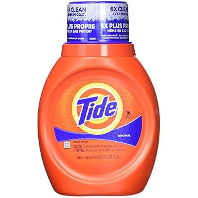 Tide 760838 Liquid Laundry Detergent, Original, 16 Loads, 25 fl oz