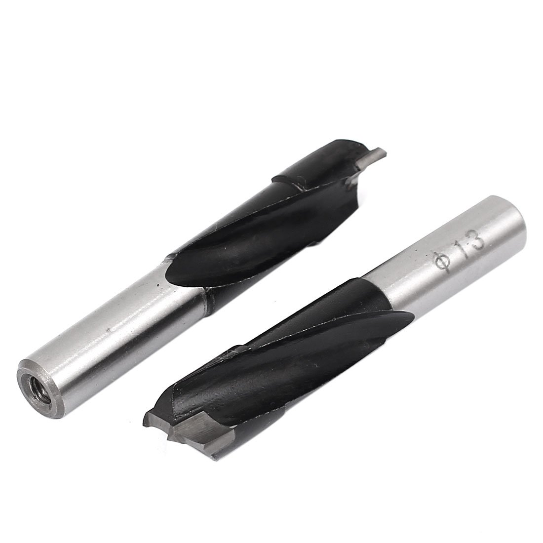 Aexit 13mm Dia Drill Bits Carbide Tip Brad Point Boring Drill Bit Woodworking Auger Drill Bits Tool 2pcs
