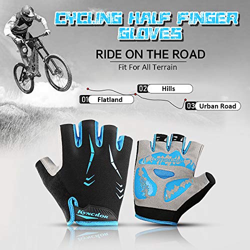 Luvas Esportivas, Andoer Luvas de ciclismo Luvas de esporte de escalada para bicicleta de escalada c