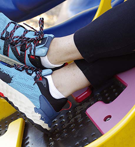 Loose Fit Stays Up Cushioned No Show Socks (Pack of 3)3