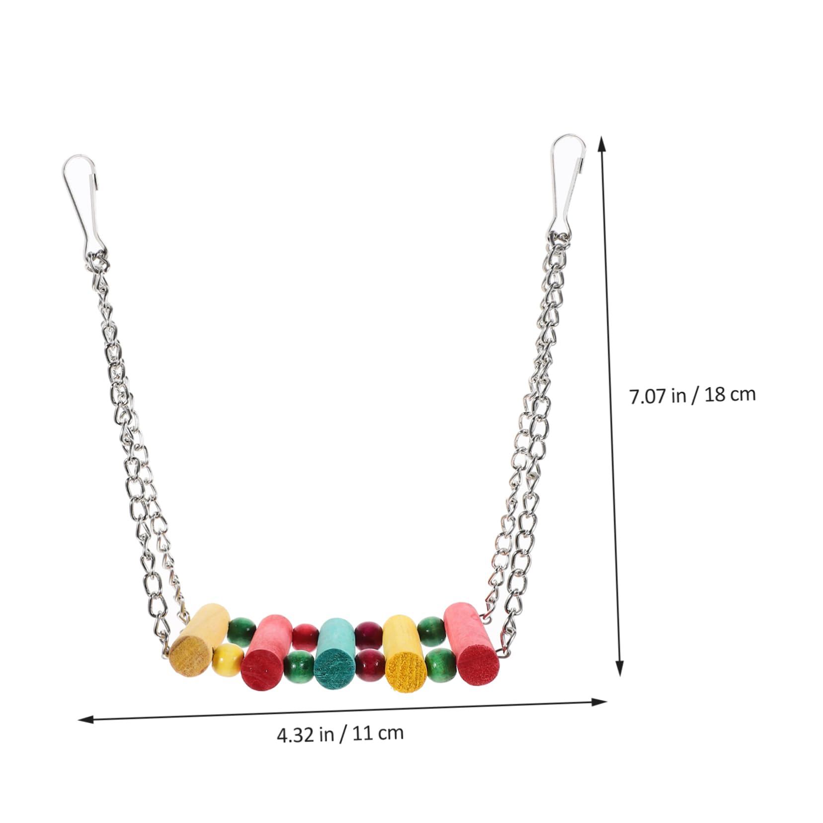 Hohopeti 13Pcs Parakeet Cage Accessories Versatile Bird Swing and Chewing for Parrots Enhancing Play and Interaction Bird Cages for Indoor and Outdoor Use