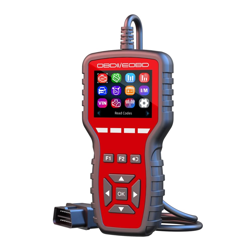 Herramienta de diagnóstico OBD2 multilingüe con prueba de sensor O2 7