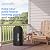 SereneLife Patio Heater Cover Bag - Heavy-Duty, UV Resistant, Waterproof Polypropylene & Polyurethane, Tear Resistant, Easy On/Off, Dustproof, Fits SereneLife Patio Heater Model SLOHT24 (Black)