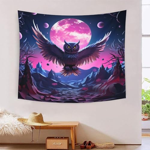 Tapisserie murale effet 3D grand tissu tenture decoration murale