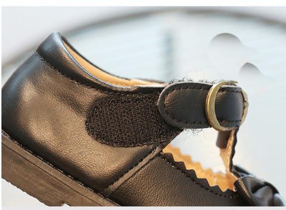 Girl Toddler Little Girl Mary Jane Dress Shoes， Ballet Flats for Girl Party Performance Shoes4