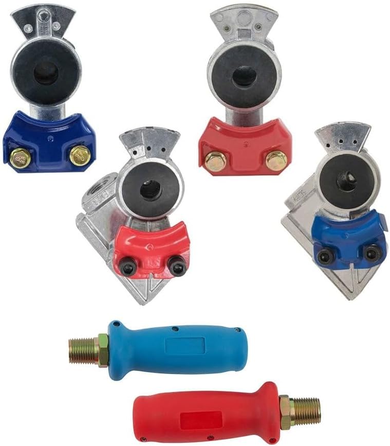 Mytee Products Gladhands and Poly Extensions – Red & Blue Emergency and Service Connections