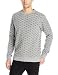 Threads 4 Thought Men's Quilted Snowflake Crew Neck Sweatshirt