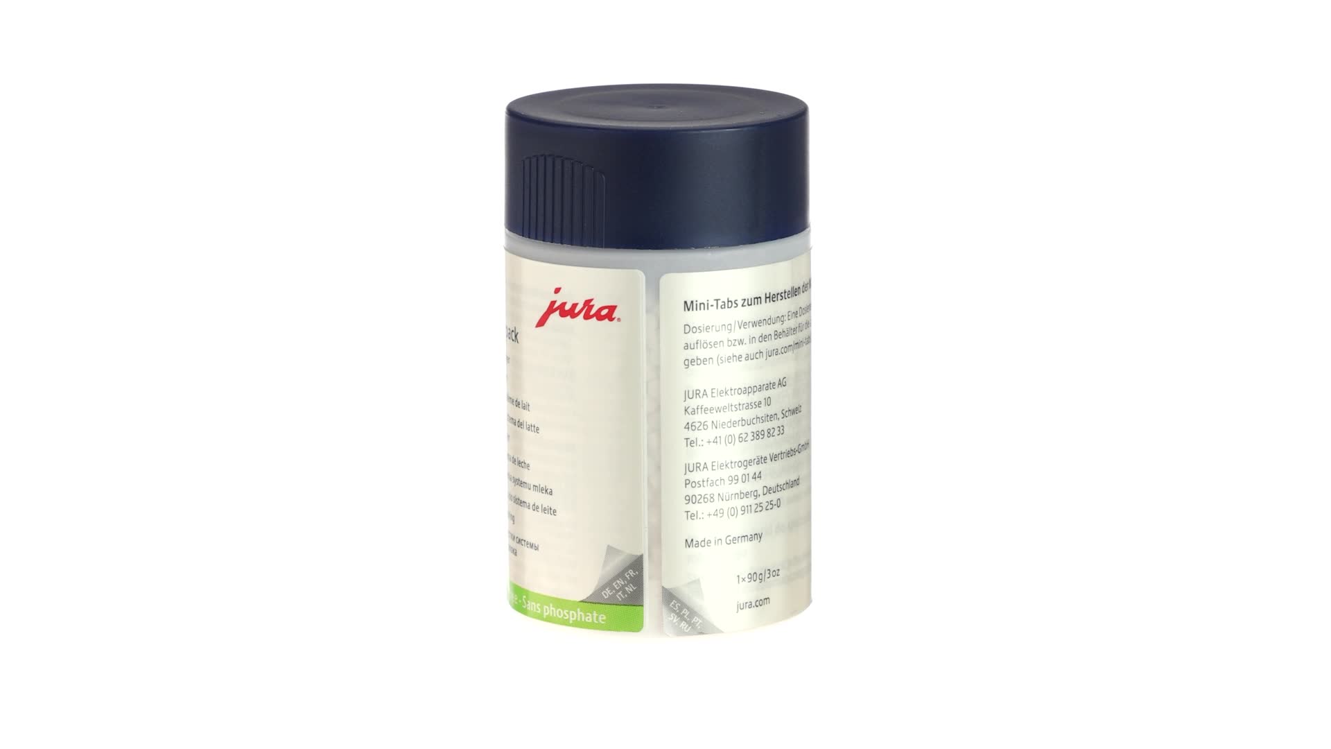 Pastiglie Pulizia Sistema Latte Jura Originale - 90 G Per 30 Pulizie, Igiene TÜV, Senza Fosfati, Ricarica - Foto 1