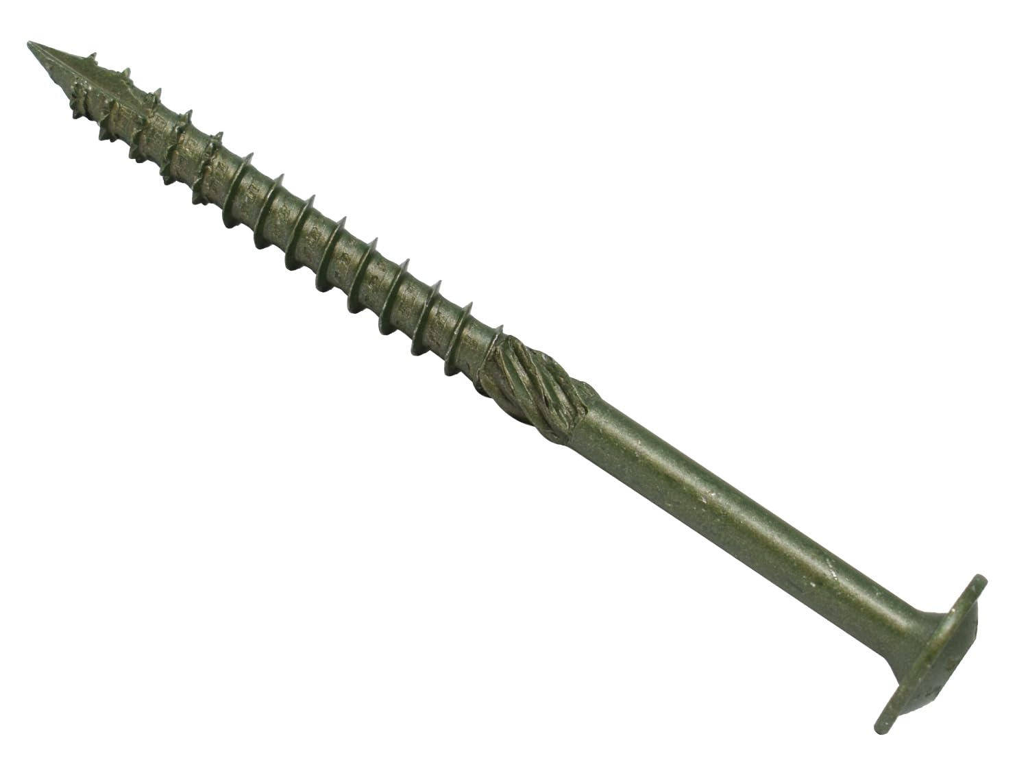 Forgefix SPECTRE Timber Fix Screws 6.7 x 95mm GRN – Box of 50, corrosion-resistant, heavy-duty screws for timber construction and outdoor use.
