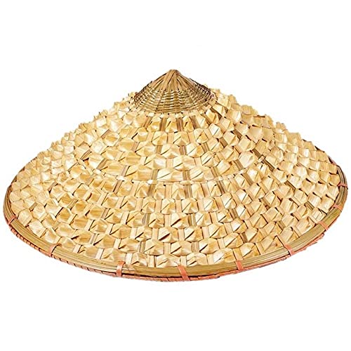 Pinicecore Pesca Vietnamita Japonesa Peón De Paja De Bambú Cono Sombrero Jardín Farmer Cover