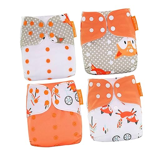 Couches imperméables bébé lavables et anti-fuites KOMBIUDA lot de 4 d'apprentissage