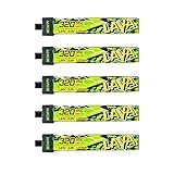 BETAFPV 5pcs Lava II 1S 320mAh Battery 3.8V 95C LiHV Battery with BT2.0 Connector Compatible with 1S Tiny Whoop Drone Quadcopter Like Cetus FPV Kit, Air65, Meteor65 Pro 1S Brushless Drones