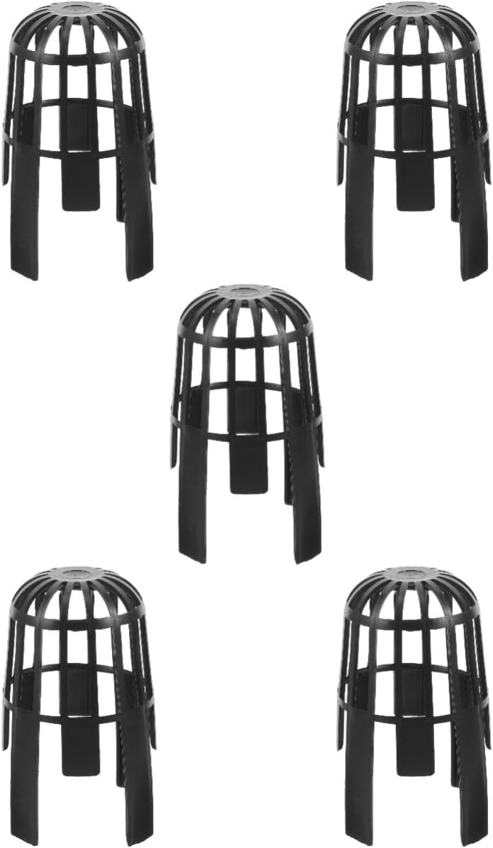 TEHAUX 5pcs Leaf Guard Gutter Screen Universal Strainer Gutter Cover Drain Screen