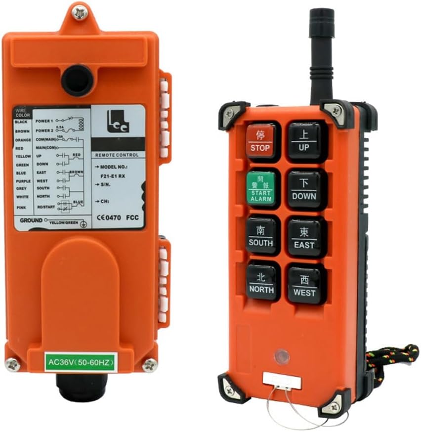 Radio Remote Control Crane Wireless Remote Control -E1B Industrial 220V Concrete Pump