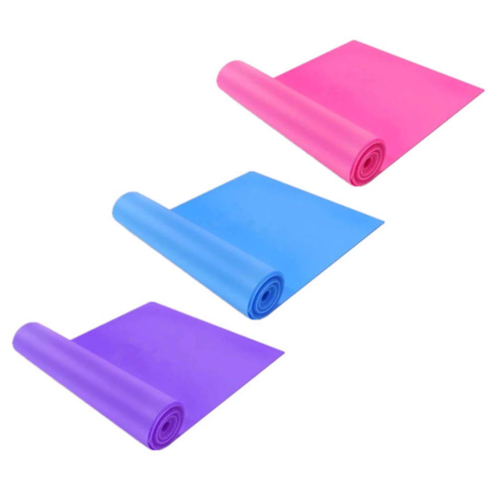 Set Di Attrezzi Da 5 Pezzi Per Yoga Pilates Ball Brick Stretching Strap Resistance Loop Blu Diametro della sfera: 25 cm