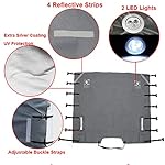Caravan Front Towing Cover Caravan Front Protection Covers With 2 Led Lightsupgraded Fasteners Caravan Front Cover