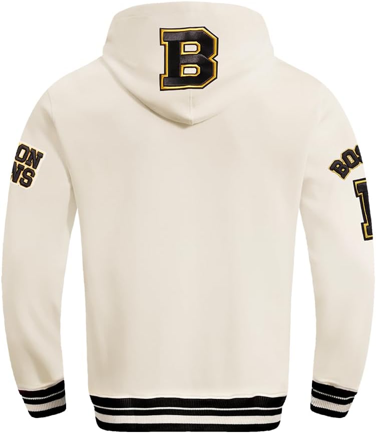 Pro Standard Mens NHL Retro Classics Brushed Back French Terry Pull Over Hoodie - Image 2