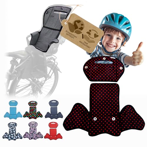Ersatzbezug Sitzkissen Bezug [Auflage für Kinder Fahrradsitz] kompatibel...