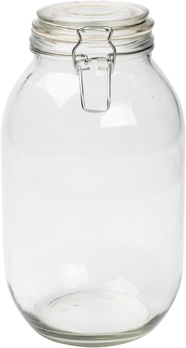 Krystallo Storage Jar with Clip Top, 1 Gallon