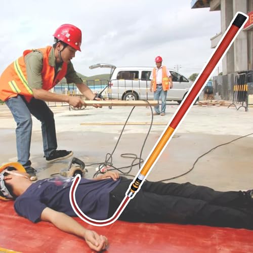 Evita electrocuciones con la pértiga de rescate telescópica para alto voltaje