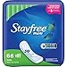 Stayfree Maxi Pads for Women, Super - 66 Count