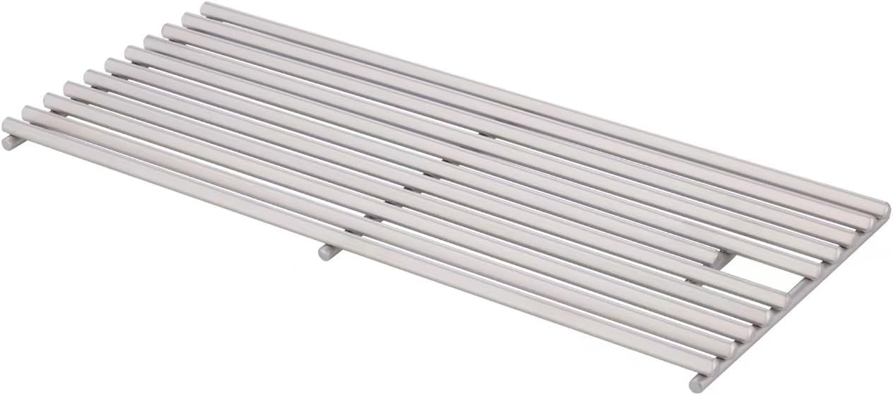 Upgrade 4 Pack 18" x 7-3/8" Heavy Duty Stainless Steel Triangle Solid Rod BBQ Cooking Grill Grate Replacement Parts for Blaze Grill 3, 4, 5 Burner Grill Models, 5 Models Blaze And More