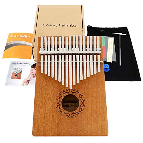 Kalimba 17 clés kalimba instrument kalimba 17 touches professionnel Touche Pouce Piano en bois noyer - Les Beatles, Paul McCartney, John Lennon, RIngo Starr, George Harrison Kalimba 17 clés kalimba instrument kalimba 17 touches professionnel Touche Pouce Piano en bois noyer