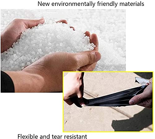 PVC pond liner, zwempond film, flexibele visvijverliner, tuinzwembaden, met membraan versterkte landschapsvormgeving, voor reservoir-rivier-slope-watervallen in de open lucht vijver (afmetingen: 9x9m/29.5x29.5ft) - Image 4