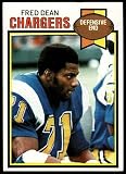 1979 Topps #152 Fred Dean San Diego Chargers (Football Card) NM Chargers LA Tech
