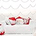 Yosoo Santa Claus Christmas Chair Cover Christmas Dinner Table Chair Back Cover Kitchen Dining Room Decor,87x51 cm/ 34.2 x 20 - Set of 2
