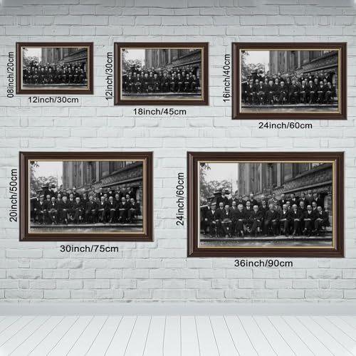 Impression sur toile de la conférence de Solvay 1927 pour habiller un mur de bureau vide