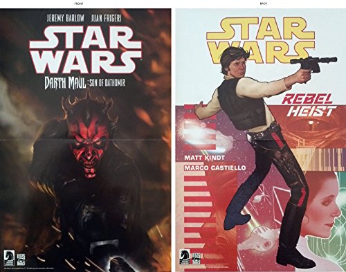 Star Wars Rebel Heist/Darth Maul Son Of Dathomir Double Sided Promo Poster 11 X 17