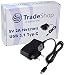 Produktbild Trade-Shop 5V Schnell Ladekabel Ladegerät Netzteil USB 3.1 Typ C 2A für Leagoo KIICA Mix S8 Pro S9 HTC U11 Life U11+ U12+ LG G7 ThinQ LG Q Stylus LG Q7 Alfa Plus V30S V30S+ M-Horse Pure 2 Pure 3