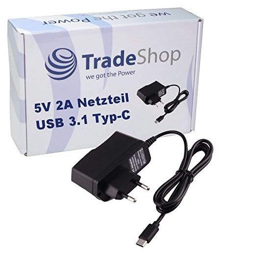 Trade-Shop 5 V snabbladdningskabel laddare nätdel USB 3.1 typ C 2A för Meizu 15 15 Plus M15 M6S Pro 7 Motorola Moto G6 X4 Z2 Z3 Nokia 6 (2018) 7 Plus 8 Pro Vernee X Apollo X