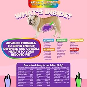 Prenatal-Dog-Vitamins--Multivitamin-for-Dogs-and-Cats-with-Folic-Acid-Minerals-and-Amino-Acids-Ideal-for-Pregnant-Breast-Feeding-and-Newborn-Pets--Senior-Dog-Supplement-Complete-Puppy-Vitamins - Cucciolini Doodles   Prenatal-Dog-Vitamins--Multivitamin-for-Dogs-and-Cats-with-Folic-Acid-Minerals-and-Amino-Acids-Ideal-for-Pregnant-Breast-Feeding-and-Newborn-Pets--Senior-Dog-Supplement-Complete-Puppy-Vitamins