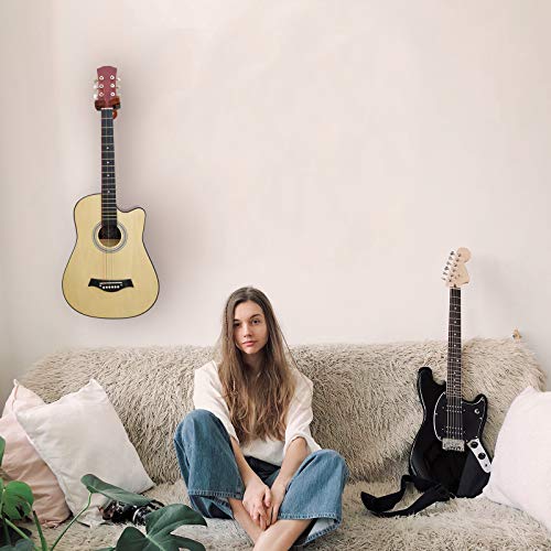 TTCR-II Support Mural Guitare, Porte Repose Guitare Mural Verrouillage Automatique Support de Guitare en Bois Pied… - Les Beatles, Paul McCartney, John Lennon, RIngo Starr, George Harrison TTCR-II Support Mural Guitare, Porte Repose Guitare Mural Verrouillage Automatique Support de Guitare en Bois Pied… – Image 6