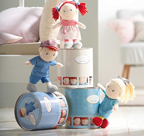 Haba 5737 - Puppe Mirli weiche Stoffpuppe, für Babys ab 6 Monaten zum Spielen, Kuscheln und Trösten, Geschenk zur Geburt… – Bild 4