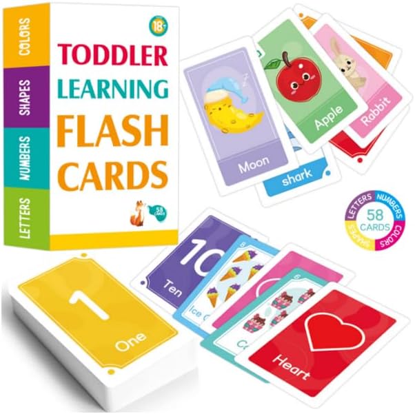 Curious Columbus Alphabet Flash Cards for Toddlers and Kids ABC