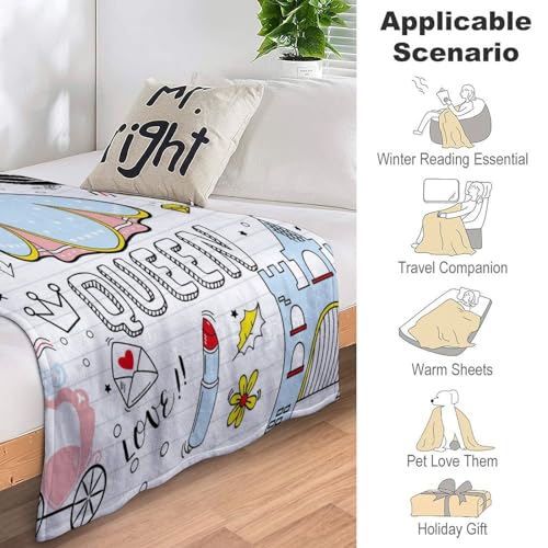 Couverture polaire plaid canapé et lit doux 150x200cm pour salon - 8