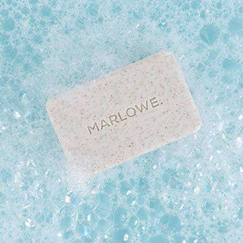 image for MARLOWE. No. 102 Men's Body Scrub Soap 7 oz | Warm Santal Scent | Best