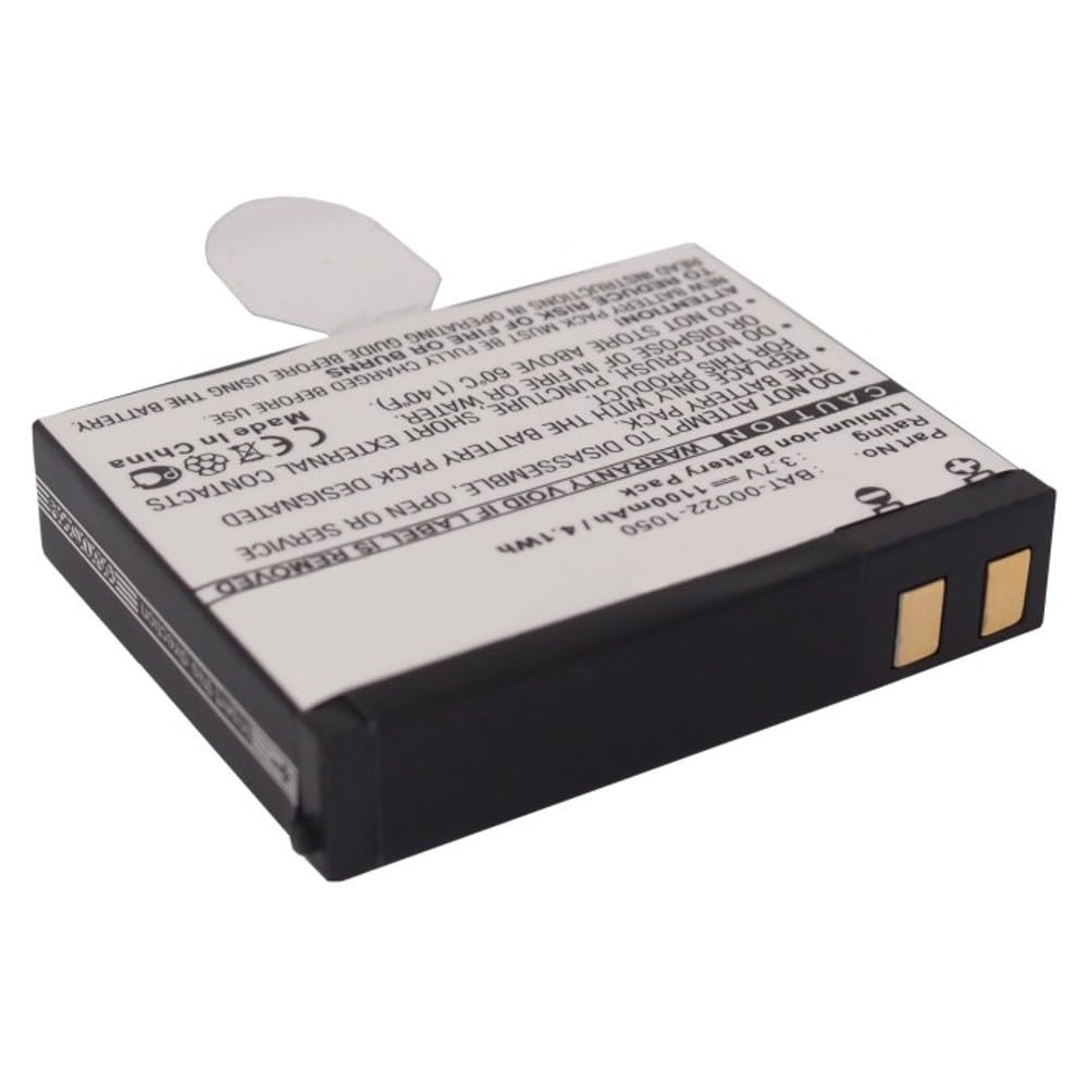 Synergy Digital GPS Battery, Compatible with Golf Buddy SkyCaddie SG5 GPS, (Li-ion, 3.7V, 1100mAh) Ultra High Capacity, Replacement for SkyGolf BAT-00022-1050 Battery