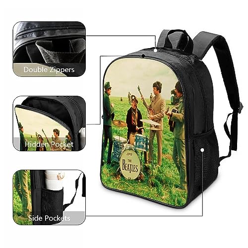 CSTAL The Beatles Sacs à Dos Rock Band Sac à Dos Enfant Boucle De Réglage Cartable Sac à Dos Grande Capacité Enfant Garçon Fille Primaire 16inch - Les Beatles, Paul McCartney, John Lennon, RIngo Starr, George Harrison CSTAL The Beatles Sacs à Dos Rock Band Sac à Dos Enfant Boucle De Réglage Cartable Sac à Dos Grande Capacité Enfant Garçon Fille Primaire 16inch – Image 4