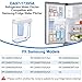Upgraded DA97-17395A Water Pitcher Reservoir Compatible with Samsung Water Pitcher for Fridge Door Replacement No Leak Samsung Refrigerator Parts RF23M8570SR RF23M8090SR Fridge Container Tank