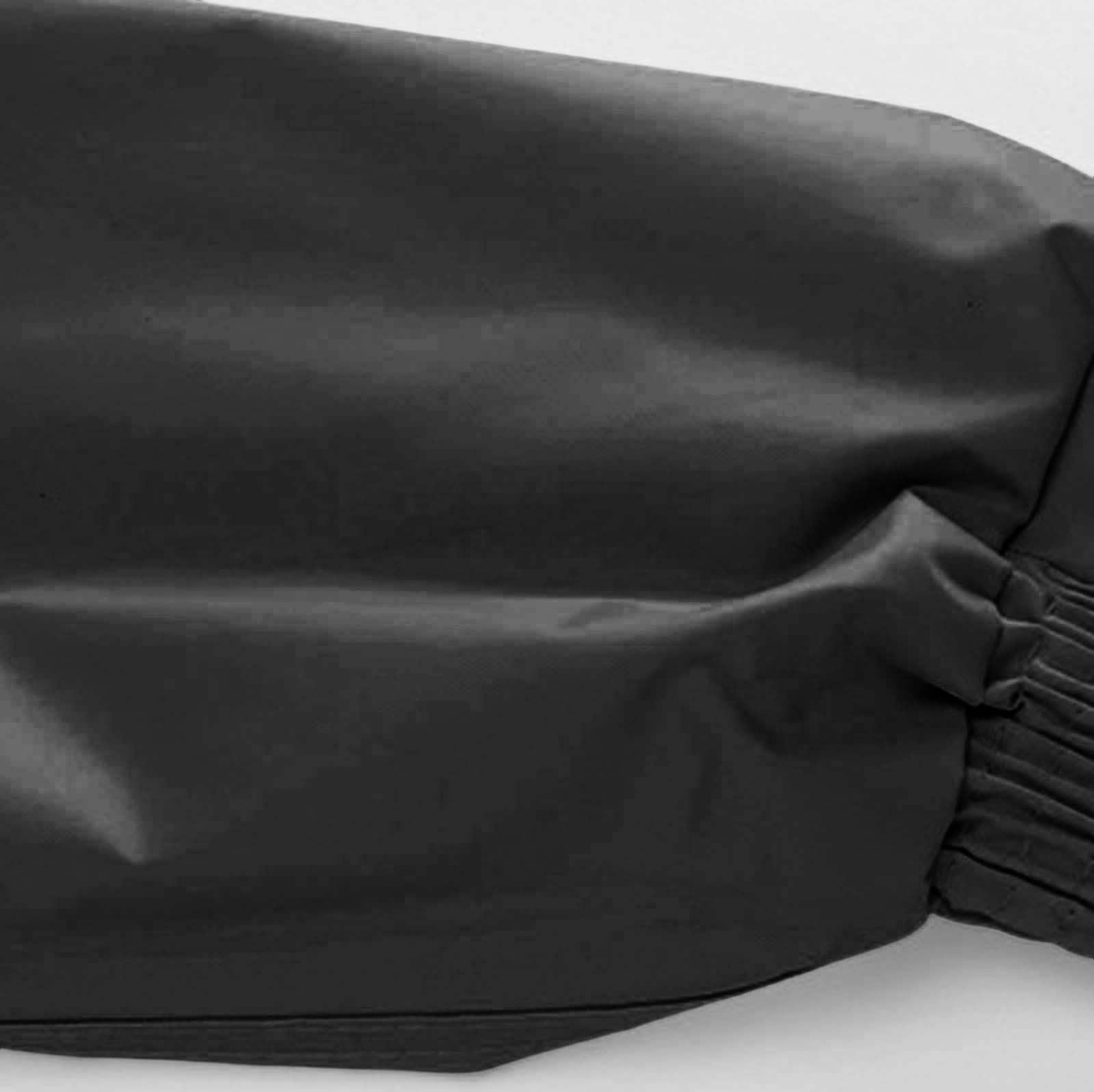 Chubasquero largo impermeable para hombre, impermeable, reflectante, chaqueta de lluvia con capucha, ropa de trabajo para obras, abrigo de lluvia, ponchos de lluvia
